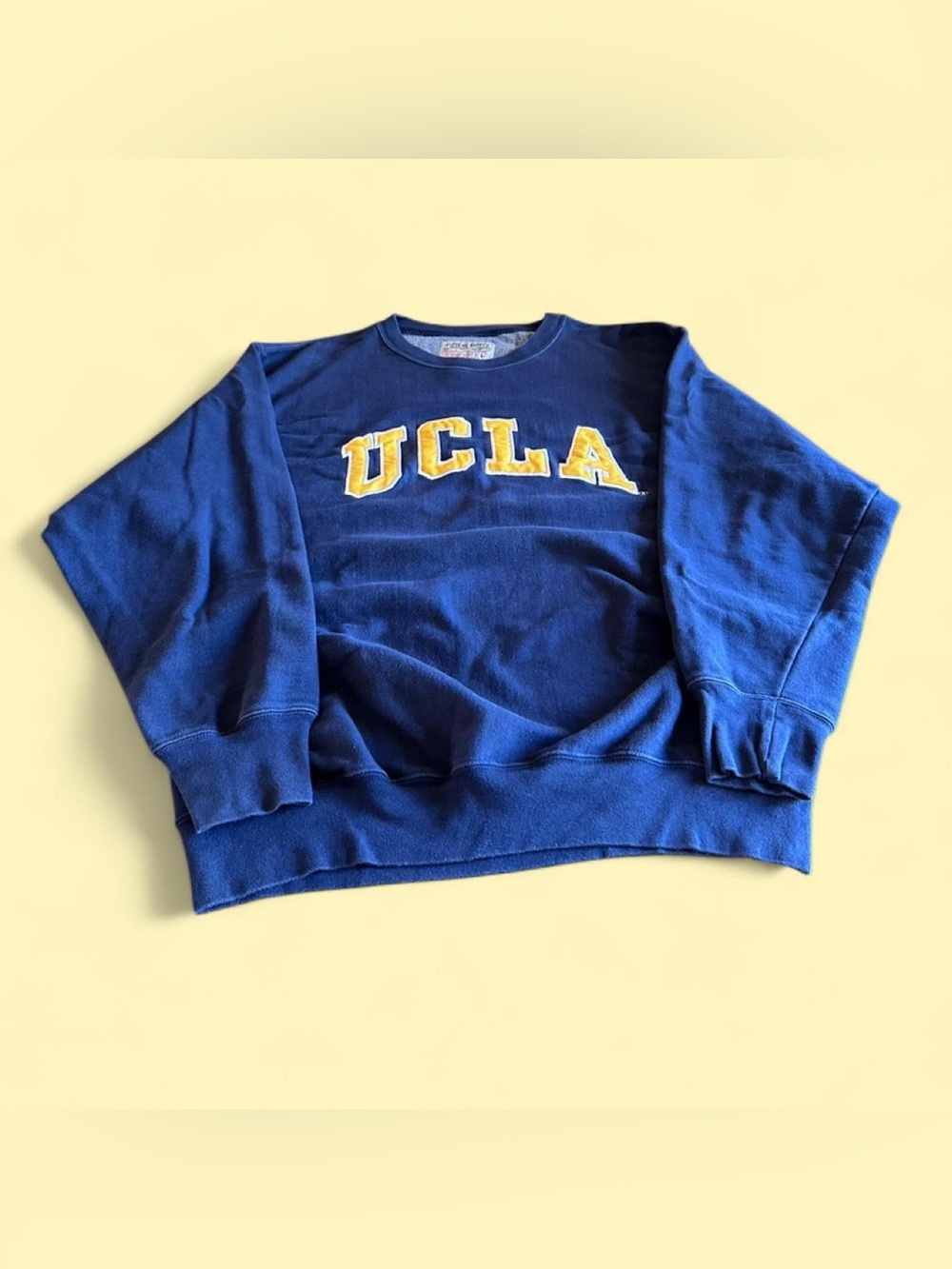 Vintage UCLA Steve & Barry’s Reverse Weave Style Sweatshirt Men’s L Navy